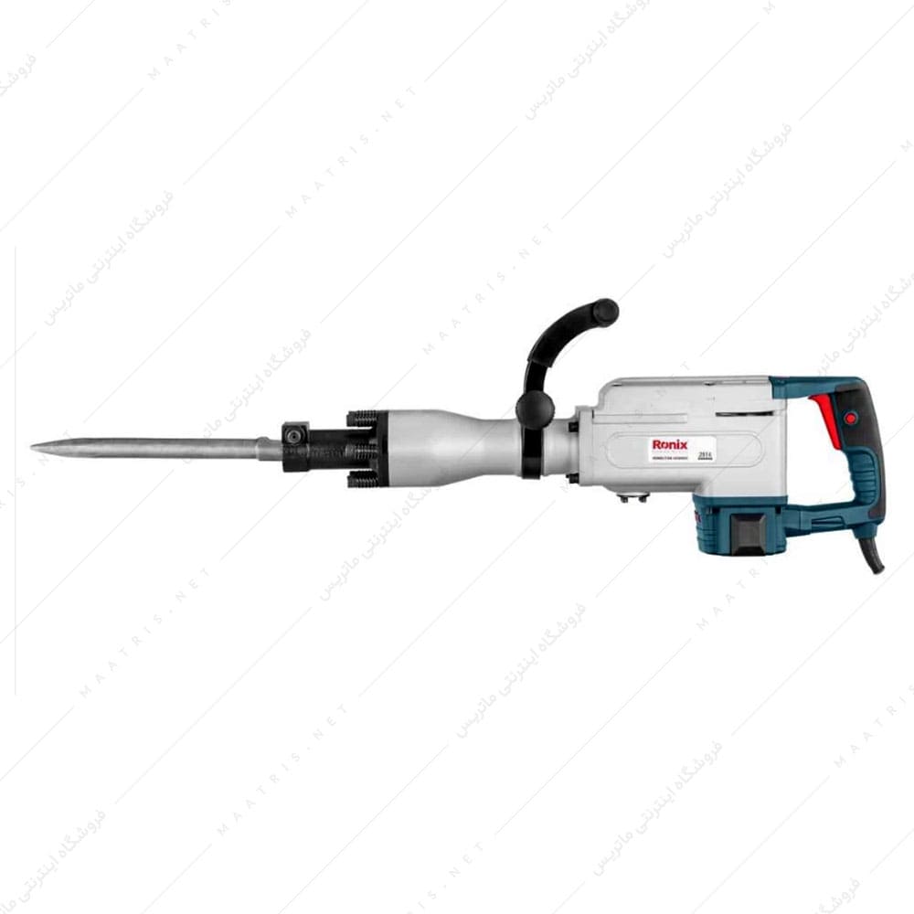 چکش تخریب 14 کیلویی - 1700 وات - 45 ژول کد 2814 برند رونیکس