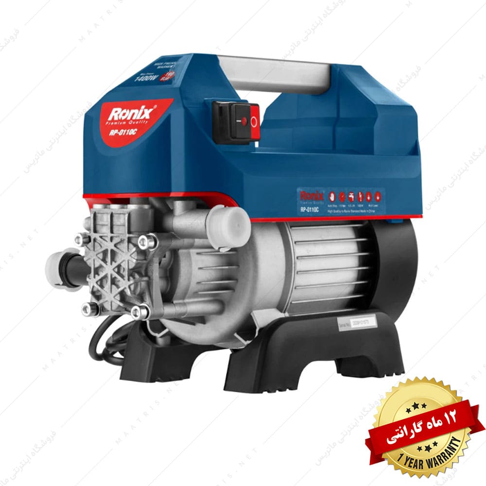 کارواش 110 بار دینامی - سری Compact کد RP-0110C برند رونیکس