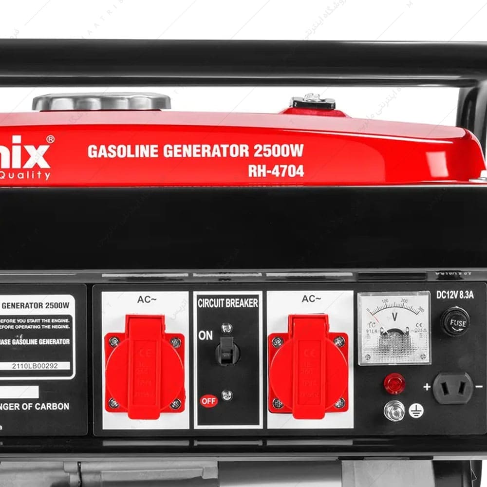 ژنراتور بنزینی 2.5 کیلو وات کد RH-4704 برند رونیکس