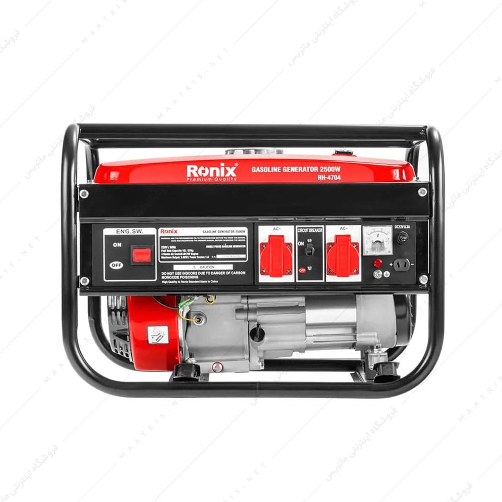 ژنراتور بنزینی 2.5 کیلو وات کد RH-4704 برند رونیکس