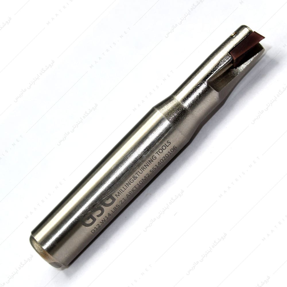 فرز الماس خور قطر 12 طول 85 کد D12.W14.L85.Z1 APKT10 برند GSG
