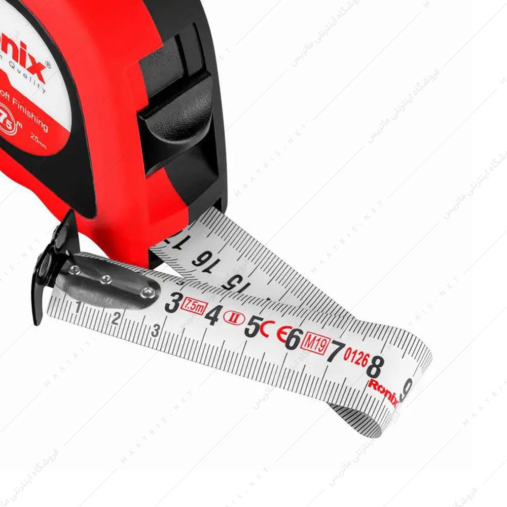 متر روکش دار پی وی سی 7.5 متری کد RH-9075 برند رونیکس