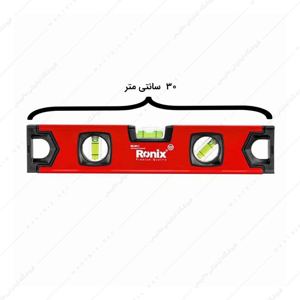 تراز بنایی 30 سانتی متری کد RH-9411 برند رونیکس
