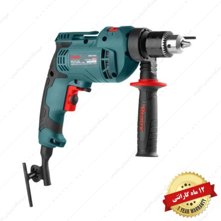 دریل برقی چکشی 13 میلی متر 600 وات کد 2211 برند رونیکس