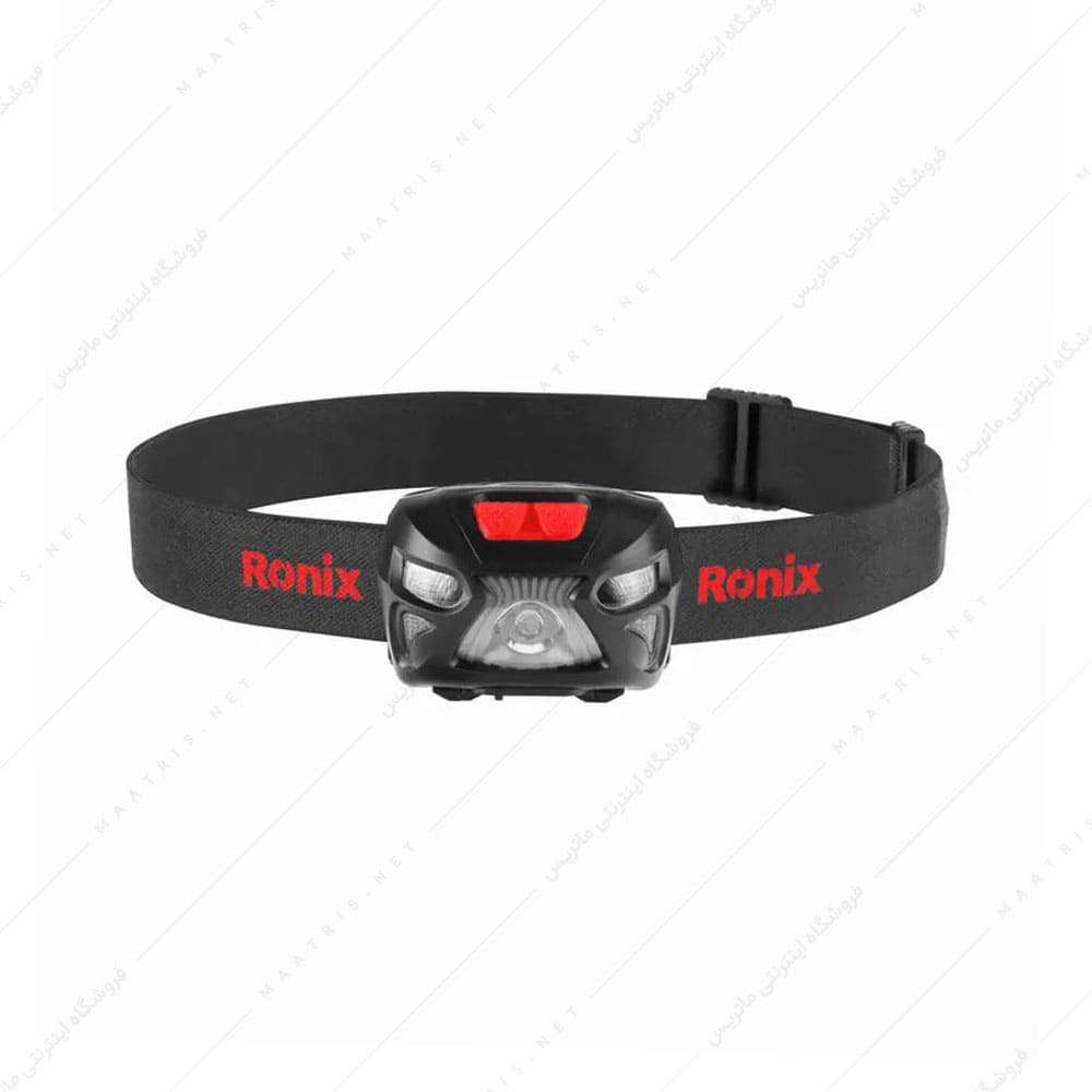 چراغ پیشانی قابل شارژ و حسگر حرکت 120 لومن کد RH-4286 برند رونیکس