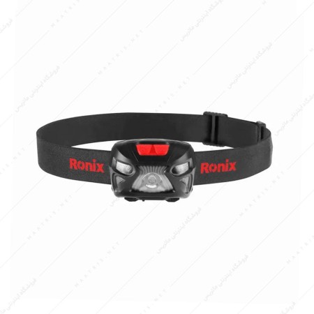 چراغ پیشانی قابل شارژ و حسگر حرکت 120 لومن کد RH-4286 برند رونیکس