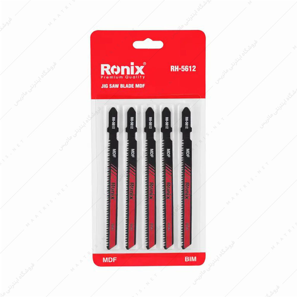 تیغ اره عمود بر MDF کد RH-5612 برند رونیکس - بسته 5 عددی