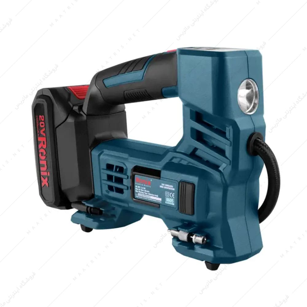 مینی کمپرسور شارژی کد 8605 برند رونیکس