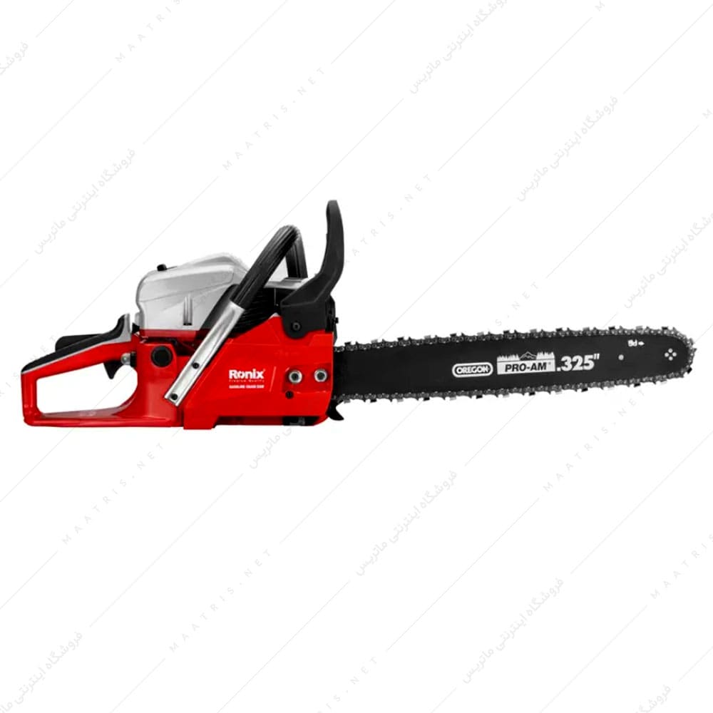 اره بنزینی حرفه ای  45 سانتی متری کاربراتور ژاپنی 1800 وات کد 4645PRO برند رونیکس