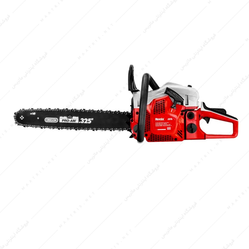 اره بنزینی حرفه ای  45 سانتی متری کاربراتور ژاپنی 1800 وات کد 4645PRO برند رونیکس
