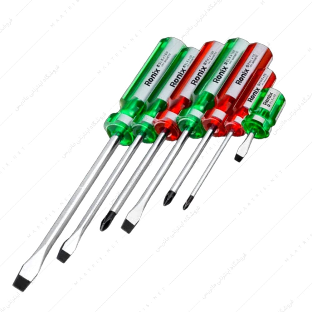 ست پیچ گوشتی 7 عددی کد RH 2701 برند رونیکس
