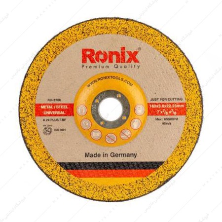 سنگ برش آهن - آلمان - 22*3*180 کد RH-3706 برند رونیکس
