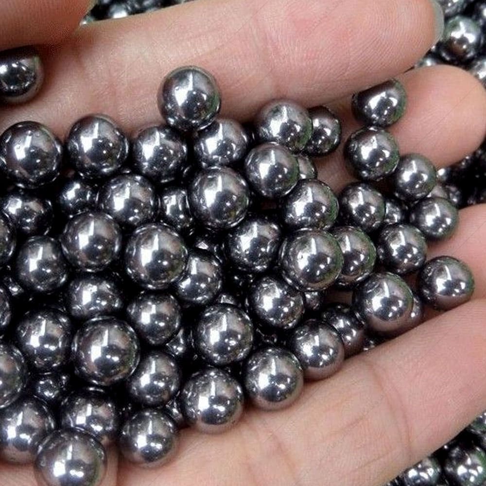 ساچمه کروی آبکاری شده کروم سایز 16 میلی متر
