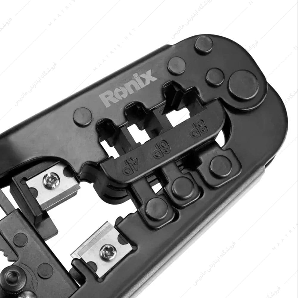 انبر سوکت زن و تستر شبکه و تلفن کد RH 1831 برند رونیکس