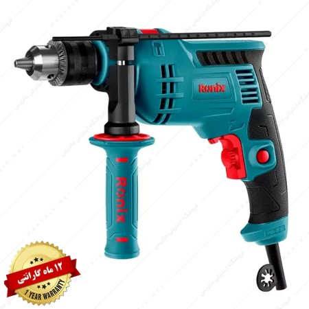 دریل برقی چکشی 13 میلی متر 750 وات کد 2211X برند رونیکس