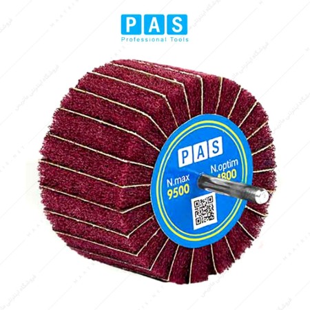 اسکاچ سنباده چتری میله دار دنباله 6 میلی متر برند PAS