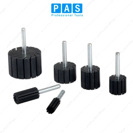 لاستیک سنباده حلقوی دنباله 6 میلی متر برند PAS