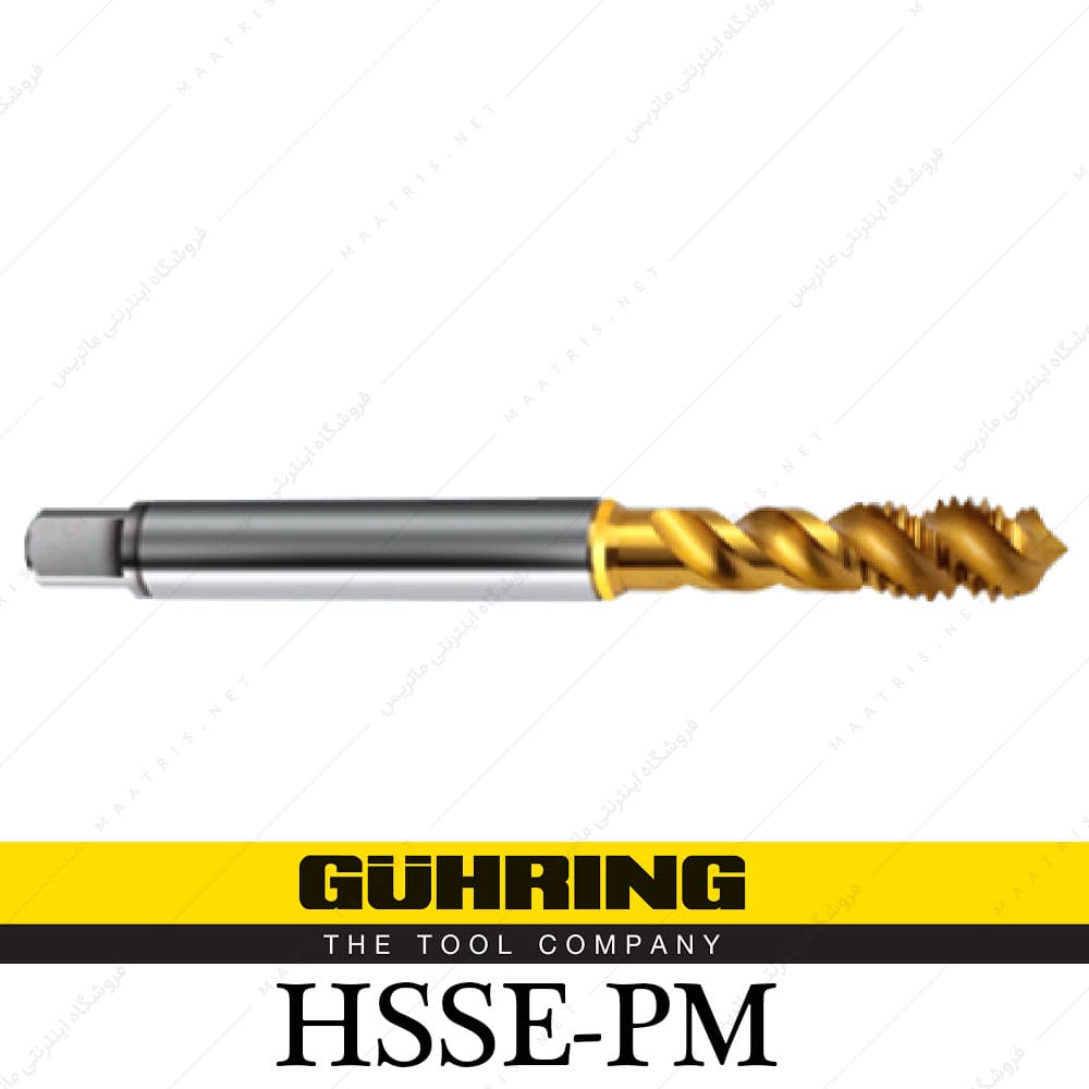 قلاویز ماشینی مارپیچ HSSE-PM کد 5722 برند گورینگ
