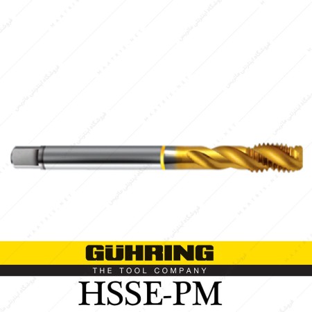 قلاویز ماشینی مارپیچ HSSE-PM کد 5740 دنده ریز برند گورینگ