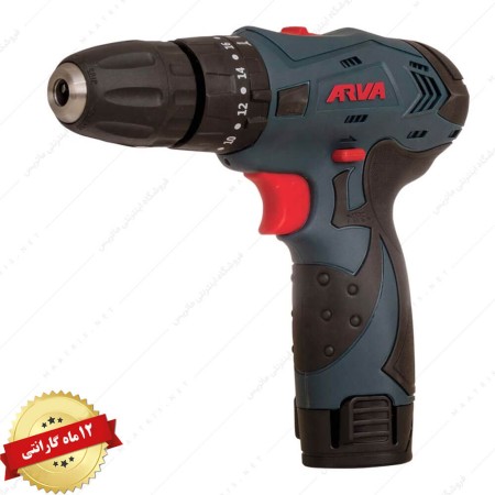 ‫دریل پیچ گوشتی شارژی 12‬ ولت کد 5851 برند آروا