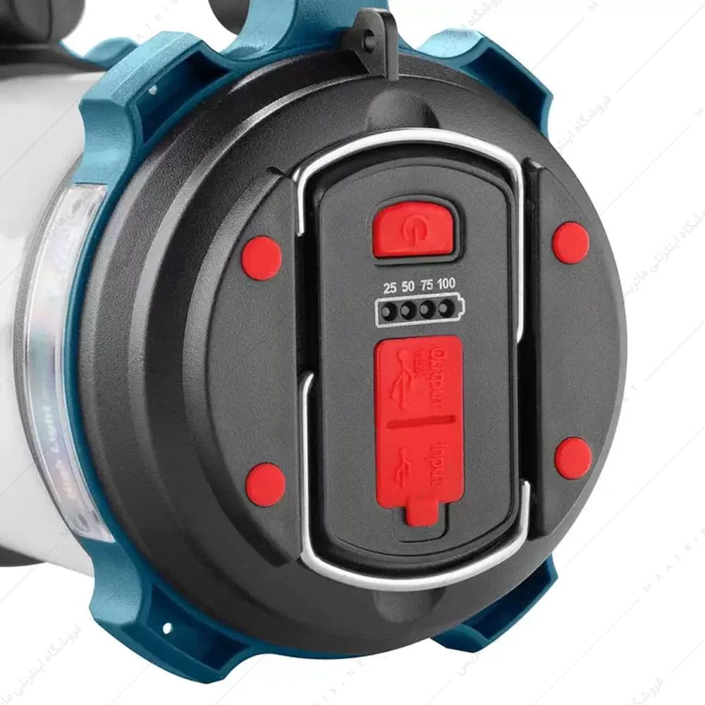 نورافکن لیتیوم حرفه ای با برد 1200 متر کد RH-4255 برند رونیکس