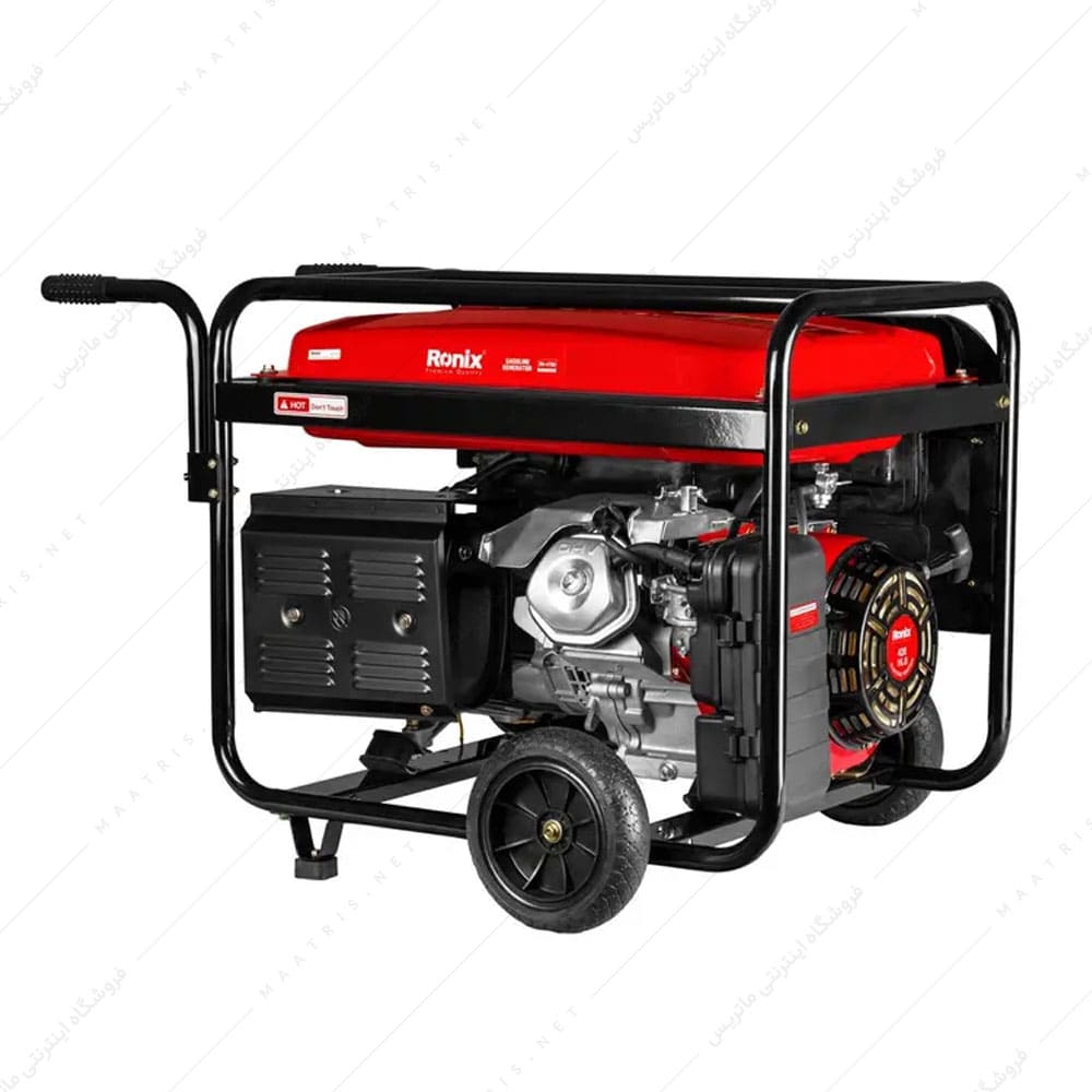 ژنراتور بنزینی 6000 وات کد RH-4760 برند رونیکس