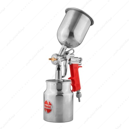 پیستوله دو کاسه مدل GE-70 نازل 1.6 کد RH-6426 برند رونیکس