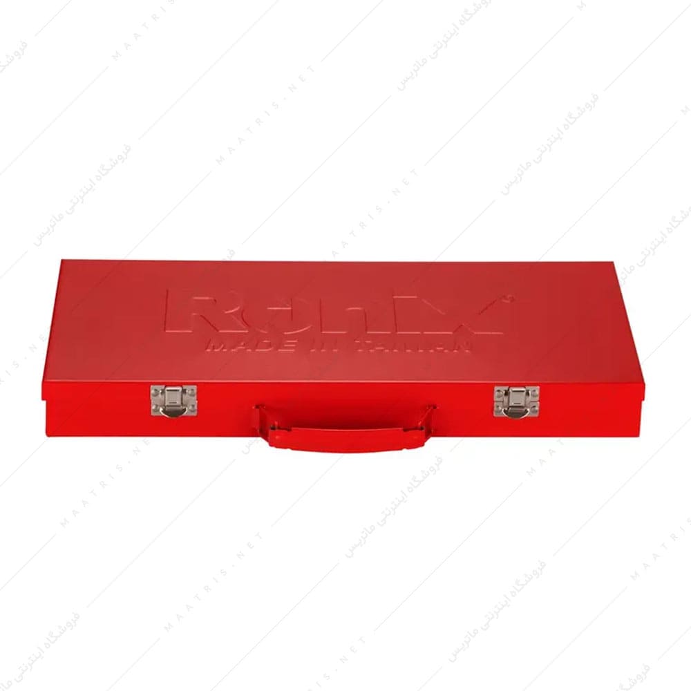 جعبه بکس 38 پارچه 1/2 و 1/4 اینچ کد RH-2638 برند رونیکس