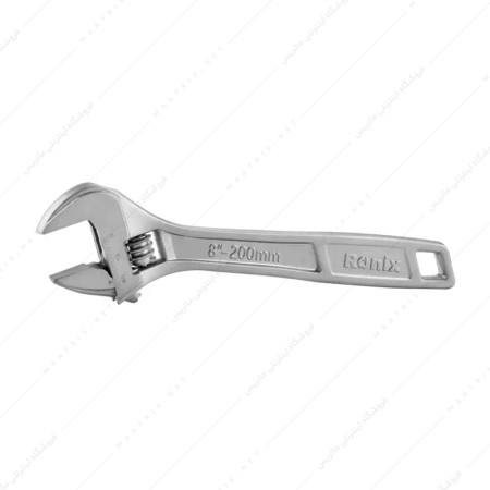 آچار فرانسه سایز 8 اینچ مدل کروم کد RH-2431 برند رونیکس