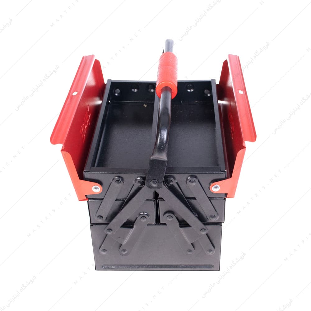 جعبه ابزار فلزی اتوماتیک 3 طبقه 30 سانت کد RH-9171 برند رونیکس