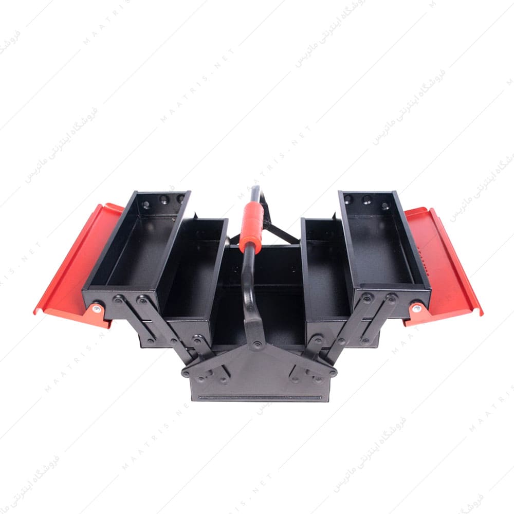 جعبه ابزار فلزی اتوماتیک 3 طبقه 30 سانت کد RH-9171 برند رونیکس