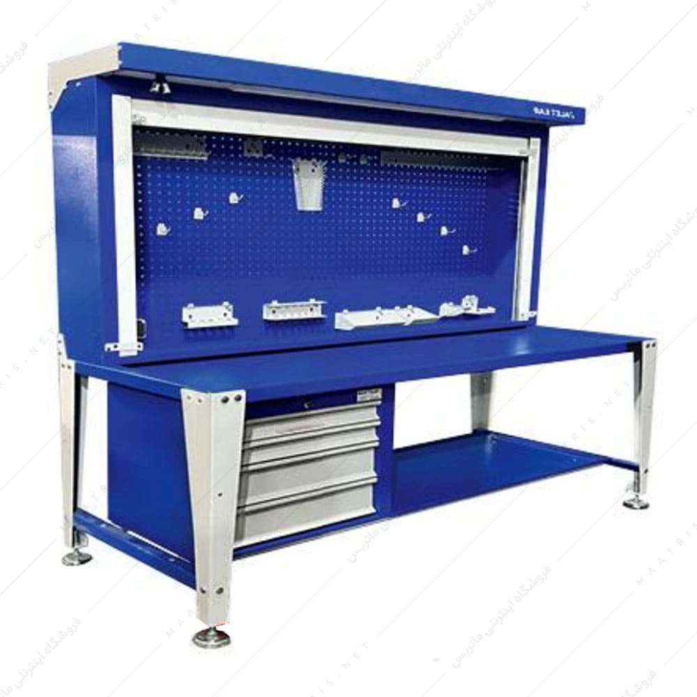 میز کار کارگاهی مدل D-C410-L برند پالت کار