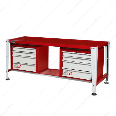 میز کار کارگاهی مدل D-0810-L برند پالت کار