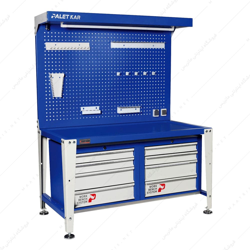 میز کار کارگاهی مدل D-1800-M برند پالت کار