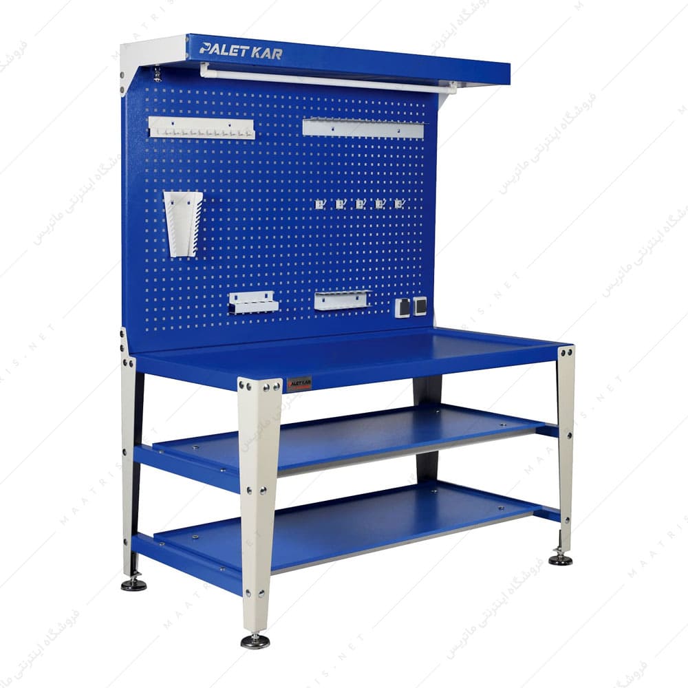 میز کار کارگاهی مدل D-1020-M برند پالت کار