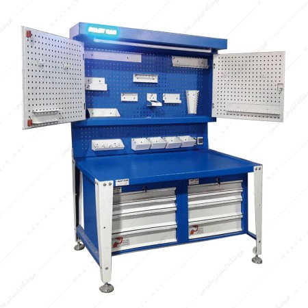 میز کار کارگاهی مدل D-2800-M برند پالت کار
