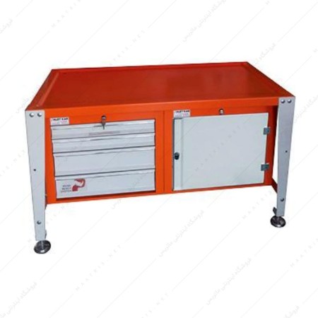 میز کار کارگاهی مدل D-0401-M برند پالت کار