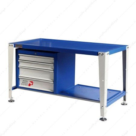 میز کار کارگاهی مدل D-0410-M برند پالت کار