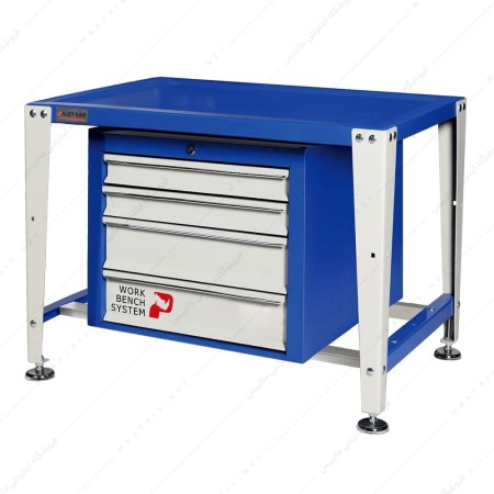 میز کار کارگاهی مدل D-0400-S برند پالت کار