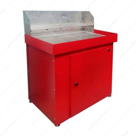 میز شست و شوی کارگاهی مدل U-0010-e برند پالت کار