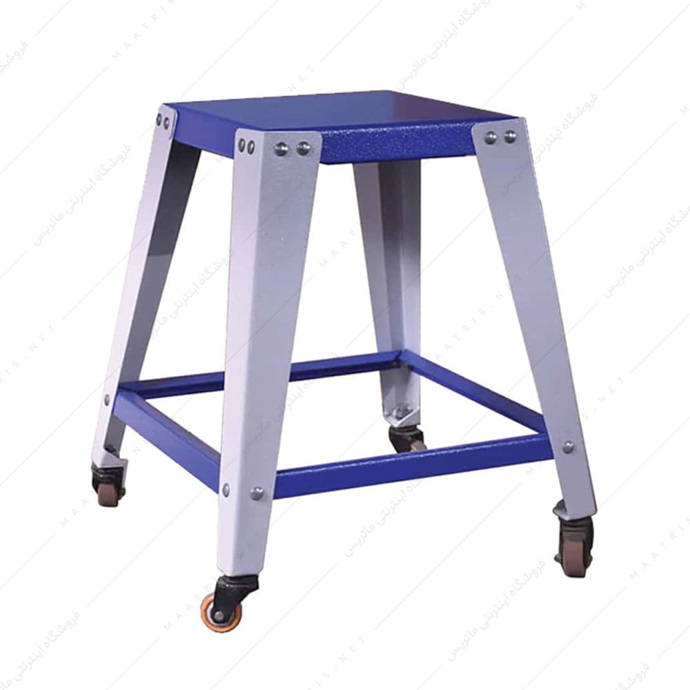 صندلی کارگاهی چرخ دار مدل C-0010 برند پالت کار