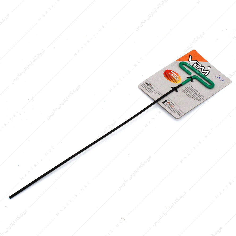 آچار آلن سایز 3 بلند دسته تی برند VDM