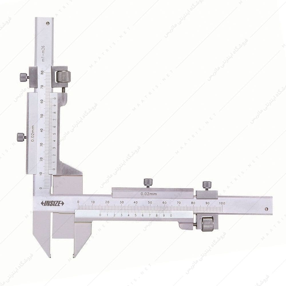 کولیس معمولی چرخ دنده 1281-M26A برند اینسایز