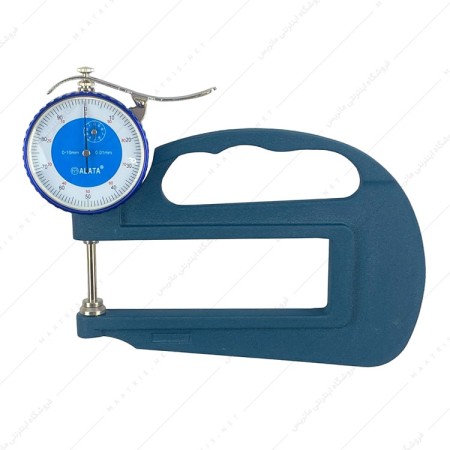 ضخامت سنج ساعتی 0-10  دقت 0/01 برند آلاتا 