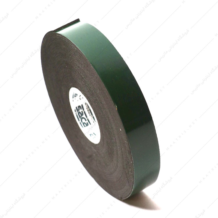 چسب نواری دو طرفه فوم سبز عرض 2 سانتی متر