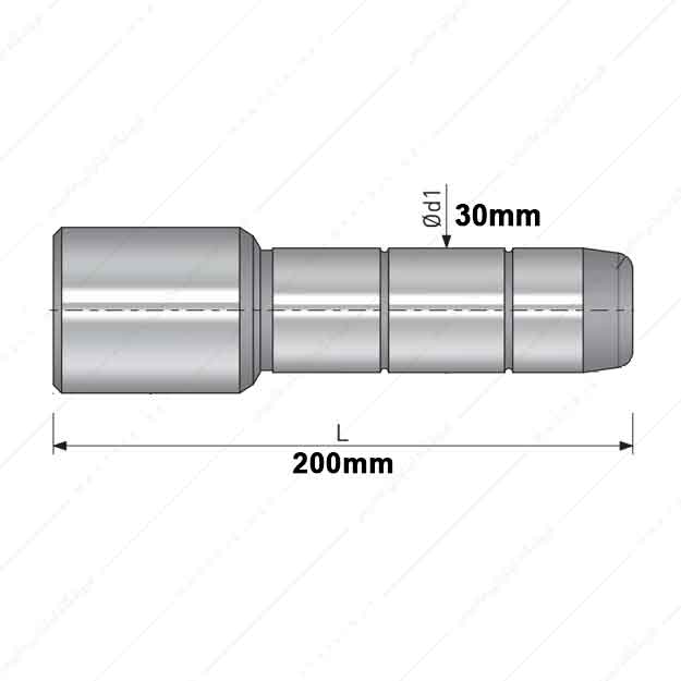میل راهنمای قالب مدل GP/F/30*200