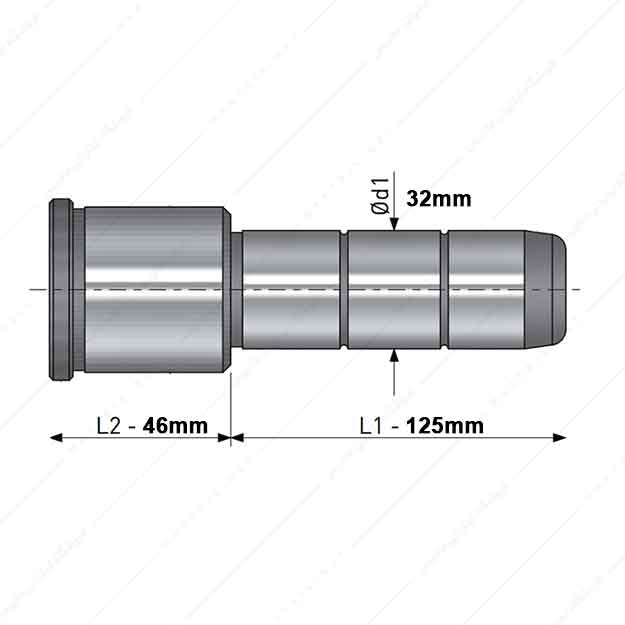 میل راهنمای قالب مدل GP/P/46/32*125