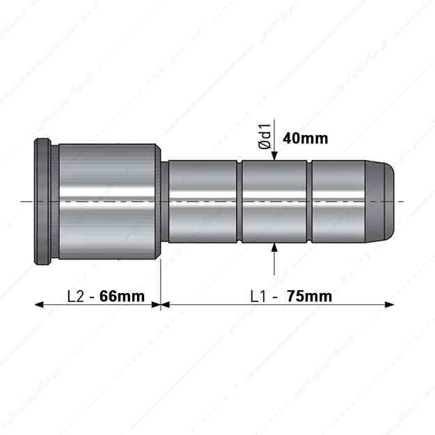میل راهنمای قالب مدل GP/P/66/40*75