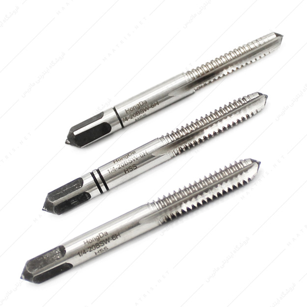 قلاویز دستی HSS سایز 1/4 اینچ 20 دنده BSW برند هانگدا