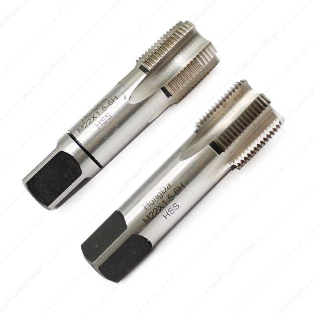 قلاویز دستی HSS سایز 22 گام 1/5 دنده ریز برند هانگدا